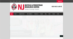 Desktop Screenshot of njbikeped.org